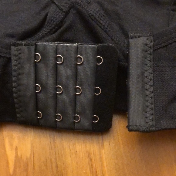 5 pack black nursing bras hands free pumping bra padded pregnancy NEW M L XL - Picture 7 of 8